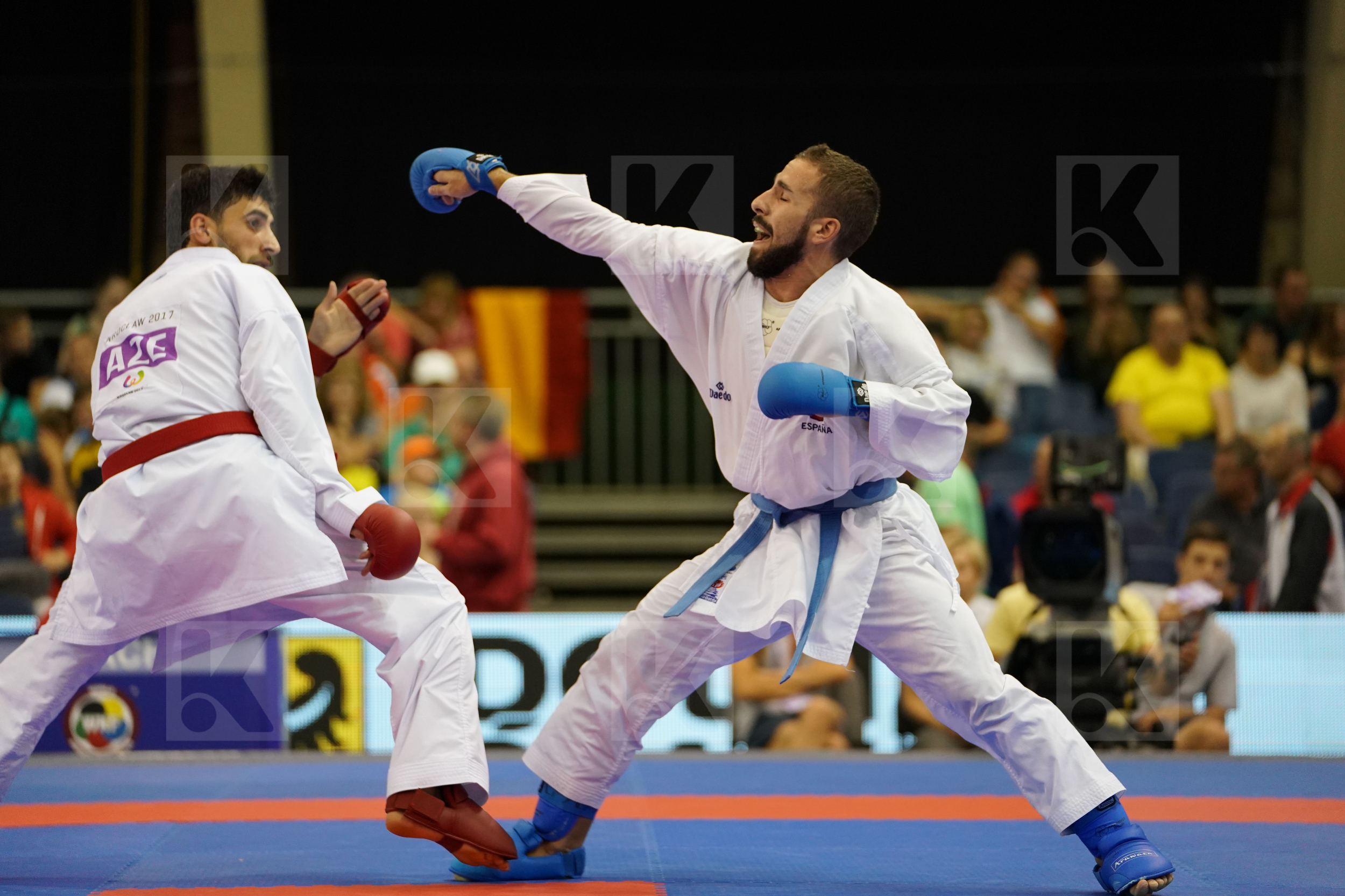 Azerbaijan Farzaliyev Firdosi Gomez Garcia Matias Male Kumite -60kg